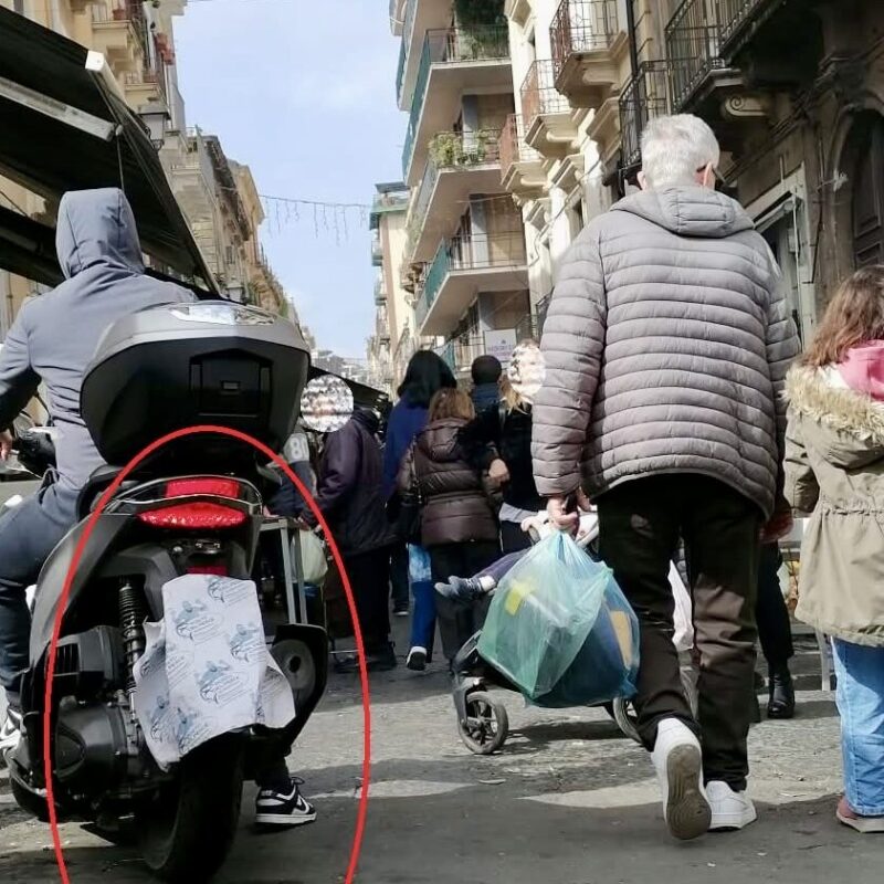 Vandalismo Via Gemmellaro