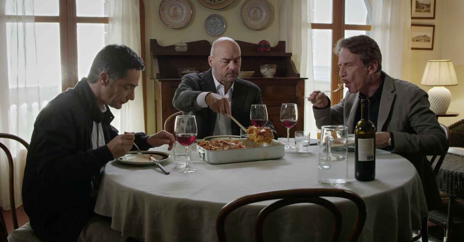 Scena da uno degli episodi del Commissario Montalbano