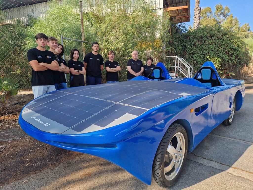 Auto solare a Siracusa