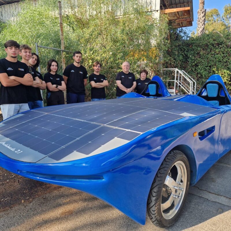 Auto solare a Siracusa