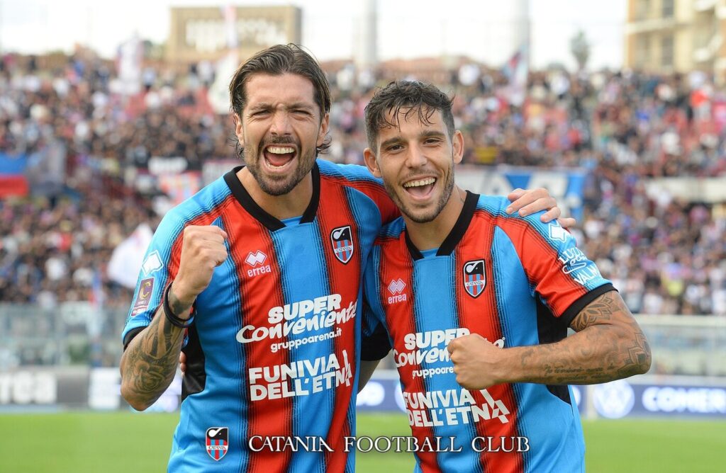 Catania-Salernitana 2-0