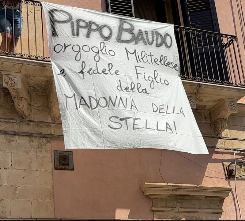 Pippo Baudo, Militello sempre nel cuore!