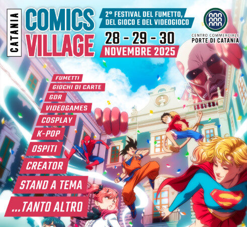Catania Comics Village 2025